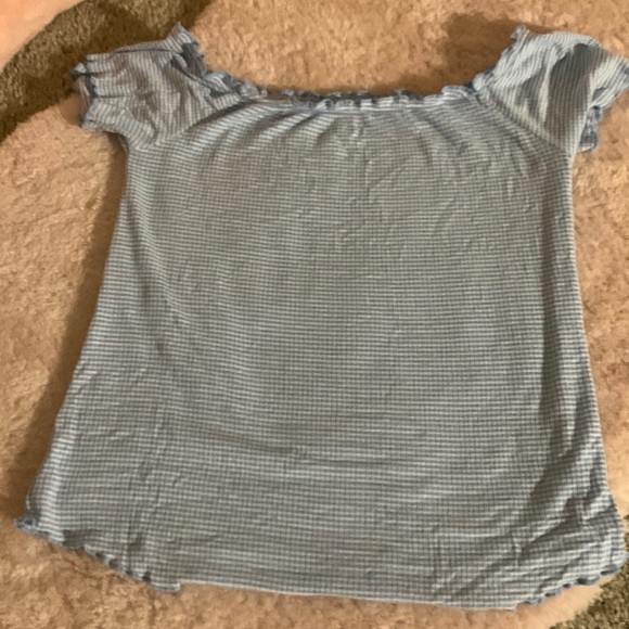 Me to We small Blue & White top - Picture 1 of 3